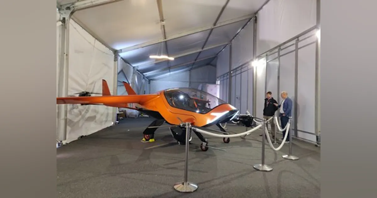 Talyn AIR Unveils Full-Scale eVTOL Prototype at the Kentucky Derby | Aviation ...
