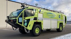 The Commonwealth of The Bahamas have taken delivery of four Oshkosh Airport Products Striker 4x4 ARFF vehicles.