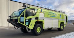 The Commonwealth of The Bahamas have taken delivery of four Oshkosh Airport Products Striker 4x4 ARFF vehicles. The Commonwealth of The Bahamas have taken delivery of four Oshkosh Airport Products Striker 4x4 ARFF vehicles.