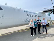 Cornwall Airport Newquay is celebrating the launch of the new Aer Lingus Regional service between Dublin and Newquay.
