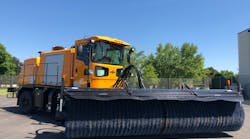 The Oshkosh H Series XF22 (snow) Brooms purchased by the City of Amarillo will look similar to this one. The Oshkosh H Series XF22 (snow) Brooms purchased by the City of Amarillo will look similar to this one.