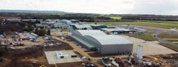 London Oxford Airport&apos;s newest hangar.
