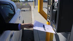 Frictionless parking gives travelers a variety of ways to interact with the parking system at an airport in order to provide the best passenger experience possible when they enter the garage. Frictionless parking gives travelers a variety of ways to interact with the parking system at an airport in order to provide the best passenger experience possible when they enter the garage.
