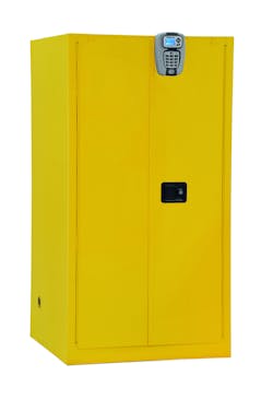 Keyless Entry Flammable Liquids Storage Cabinet (L5FPC60SCP) Keyless Entry Flammable Liquids Storage Cabinet (L5FPC60SCP)