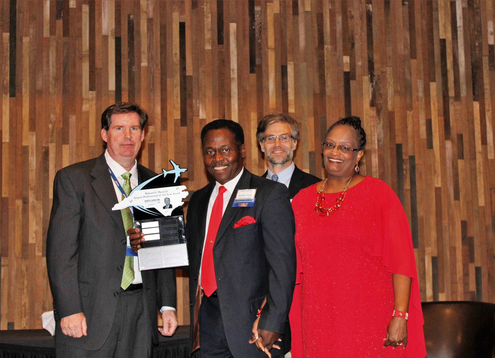 The Director of the Fayetteville Regional Airport, Dr. Toney Coleman, has been awarded the 2022 Willard G. Plentl Aviation Professional of the Year Award from the North Carolina Airports Association (NCAA).