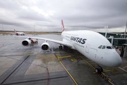 Qantas Airways brings back plans for direct-flight links from Australia&apos;s east to New York and London.