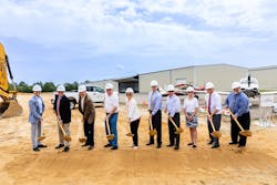 Groundbreaking ceremony for the Moore County Airport Hangar Expansion Project. Groundbreaking ceremony for the Moore County Airport Hangar Expansion Project.