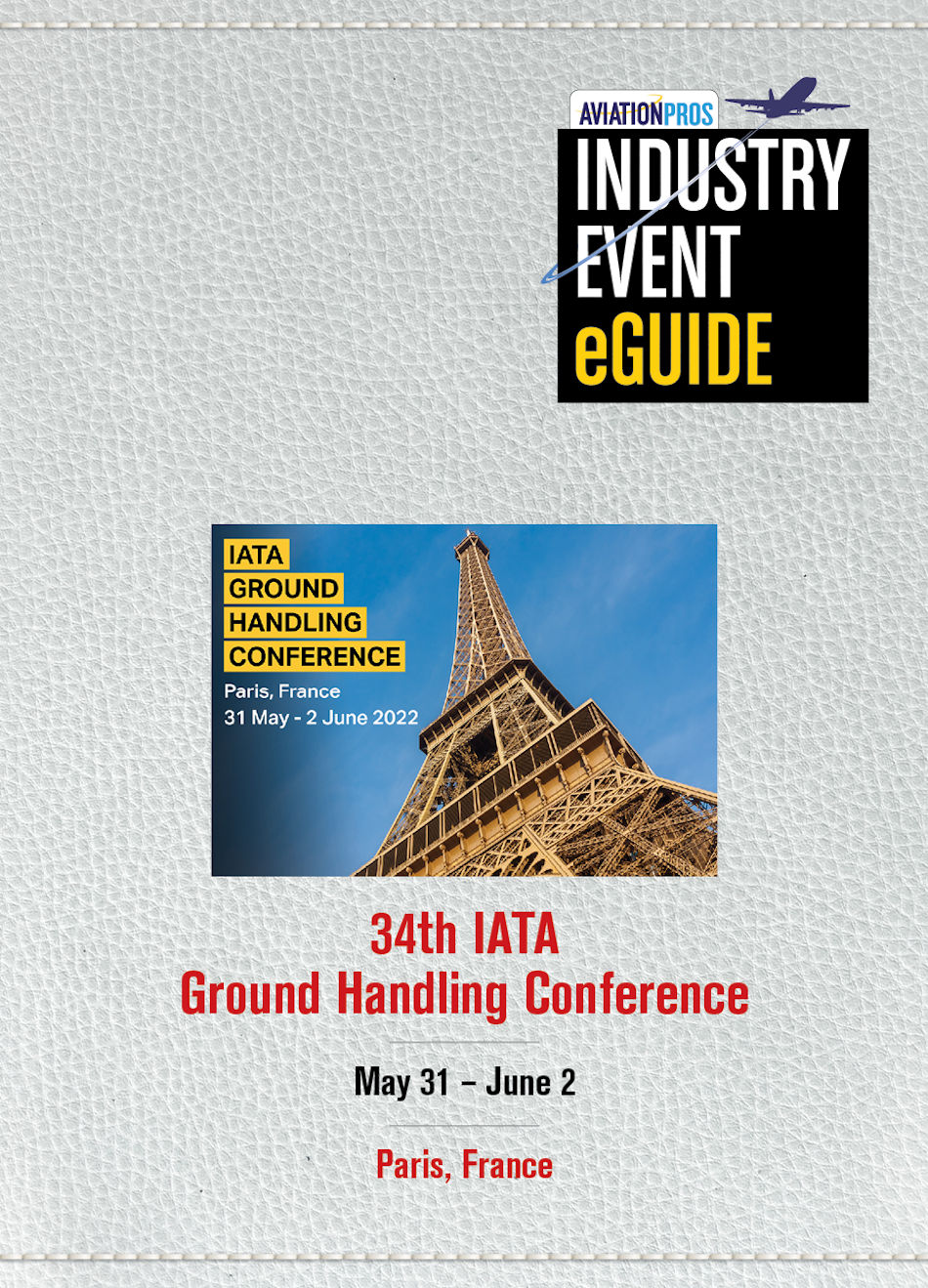 34th IATA Ground Handling Conference cover image