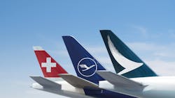 Cathay Pacific and Lufthansa Cargo announced the addition of Swiss WorldCargo to our joint venture, which offers customers more direct connections, more flexibility and more time savings. Cathay Pacific and Lufthansa Cargo announced the addition of Swiss WorldCargo to our joint venture, which offers customers more direct connections, more flexibility and more time savings.