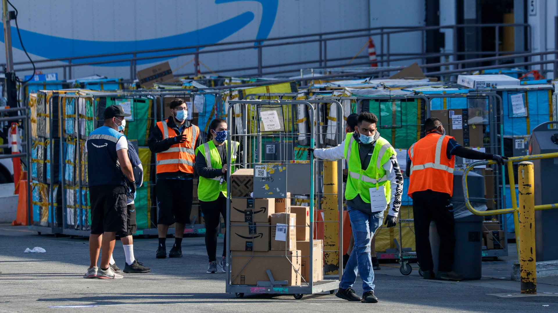 With mega-warehouses and their truck traffic adding to pollution in places such as the Inland Empire, drone deliveries have been mentioned as a way to reduce carbon emissions.