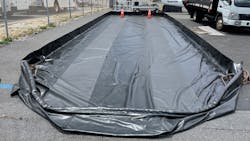Interstate Products Inc. (IPI) is a supplier of airfield fuel spill containment berms to help with EPA and SPCC regulations and accommodate all size fuel trucks and tankers.