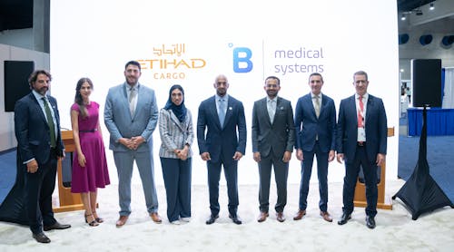 Etihad Cargo, the cargo and logistics arm of Etihad Aviation Group, has entered into a memorandum of understanding (MOU) with B Medical Systems.