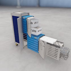 An Exploded Shot Of The Tower Cold Chain Airline Insulated Box (aib)