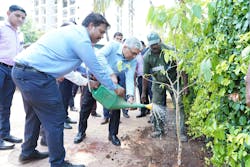 Mumbai’s Chhatrapati Shivaji Maharaj International Airport (CSMIA) celebrated “World Environment Day” with a 4-day-long activity and giveaways at the airport. From 4th June to 7th June 2022, passengers, employees and stakeholders were all part of the fervor to spread the ‘Go Green’ message. To commemorate the occasion, Chief Executive Officer and Head of Departments’ of CSMIA organized a plantation drive with 10 saplings. Mumbai’s Chhatrapati Shivaji Maharaj International Airport (CSMIA) celebrated “World Environment Day” with a 4-day-long activity and giveaways at the airport. From 4th June to 7th June 2022, passengers, employees and stakeholders were all part of the fervor to spread the ‘Go Green’ message. To commemorate the occasion, Chief Executive Officer and Head of Departments’ of CSMIA organized a plantation drive with 10 saplings.