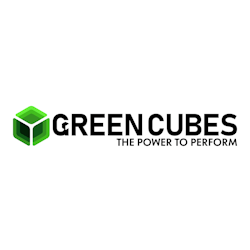 Green Cubes Technology Logo Tagline