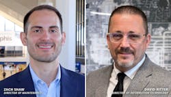 Memphis-Shelby County Airport Authority (MSCAA) has announced the promotions of David Ritter as Director of Information Technology and Zach Shaw as Director of Maintenance.