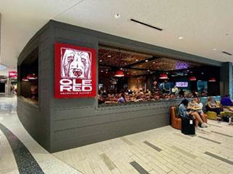 Open morning to night, Ole Red at BNA brings the same scratch-made menu items, signature drinks, Shelton flavors, and Ole Red staples like Redneck Nachos and Austin Brisket Sandwich as its other locations, plus new specialties and, for the first time, breakfast!