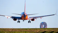 A Southwest Arlines Boeing 737 jet plane lands at Love Field in Dallas on Wednesday, March 13, 2019. A Southwest Arlines Boeing 737 jet plane lands at Love Field in Dallas on Wednesday, March 13, 2019.