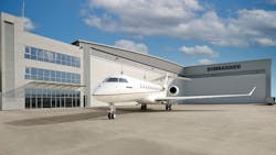 Bombardier Inaugurates Quadruple-sized Singapore Service Centre, the Largest OEM business aviation facility in Asia Pacific. Bombardier Inaugurates Quadruple-sized Singapore Service Centre, the Largest OEM business aviation facility in Asia Pacific.