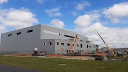 A new two-bay hangar is among new facilities still under construction at the expanded Airbus campus on the Mobile Aeroplex at Brookley. A new two-bay hangar is among new facilities still under construction at the expanded Airbus campus on the Mobile Aeroplex at Brookley.