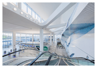 LGA Arrivals and departures hall Terminal B
