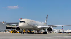 Etihad Airways celebrated the arrival of its new Airbus A350-1000 in the United States following the inaugural commercial flight from Abu Dhabi International Airport (AUH) to New York’s John F. Kennedy International Airport (JFK) on 30 June.