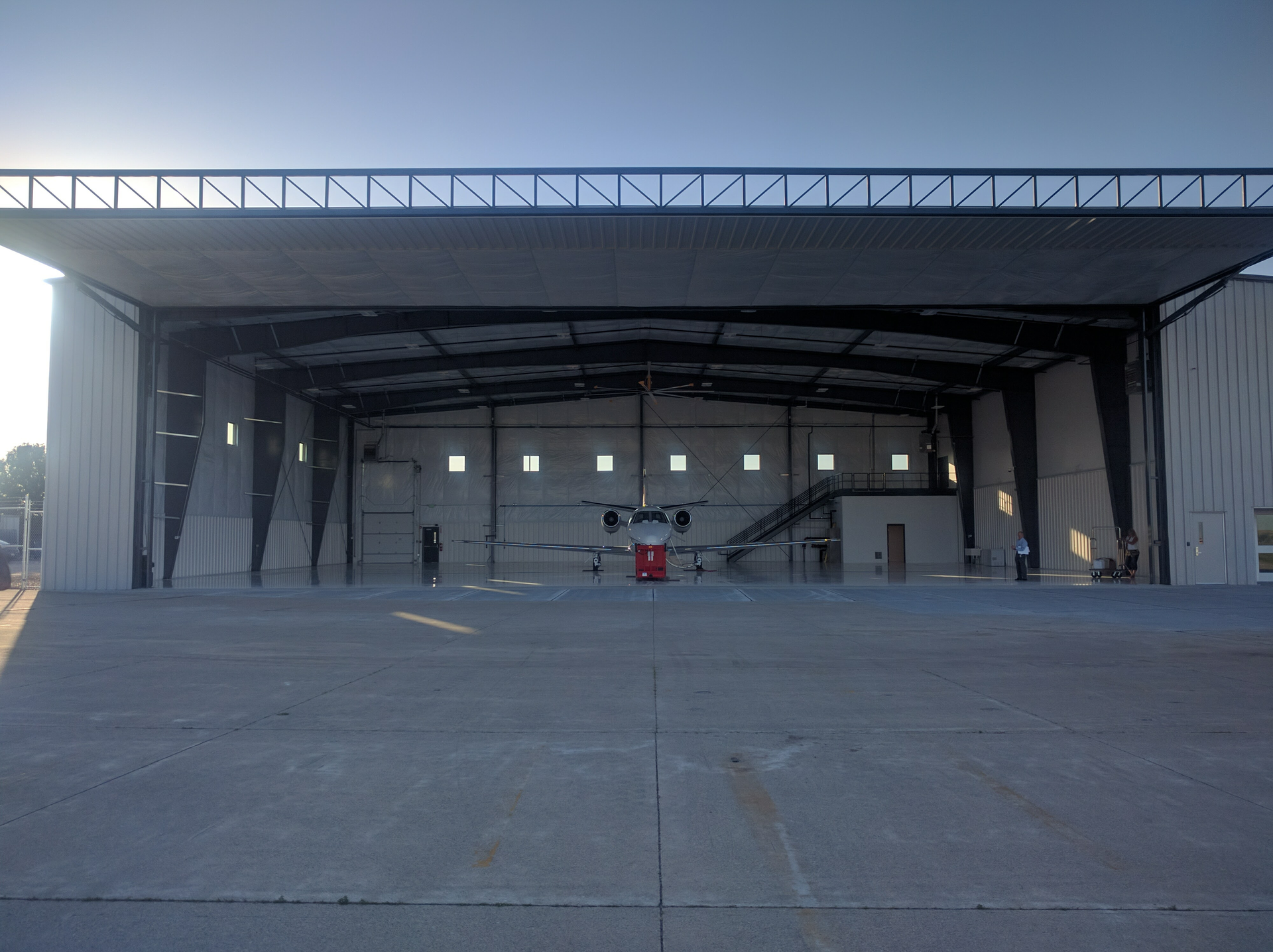 28' tall by 102' wide PowerLift Door