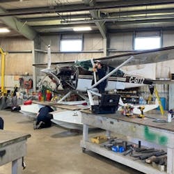 Riverside Aircraft Maintenance specializes in aircraft maintenance for floatplanes such as the Cessna 185 Skywagon.