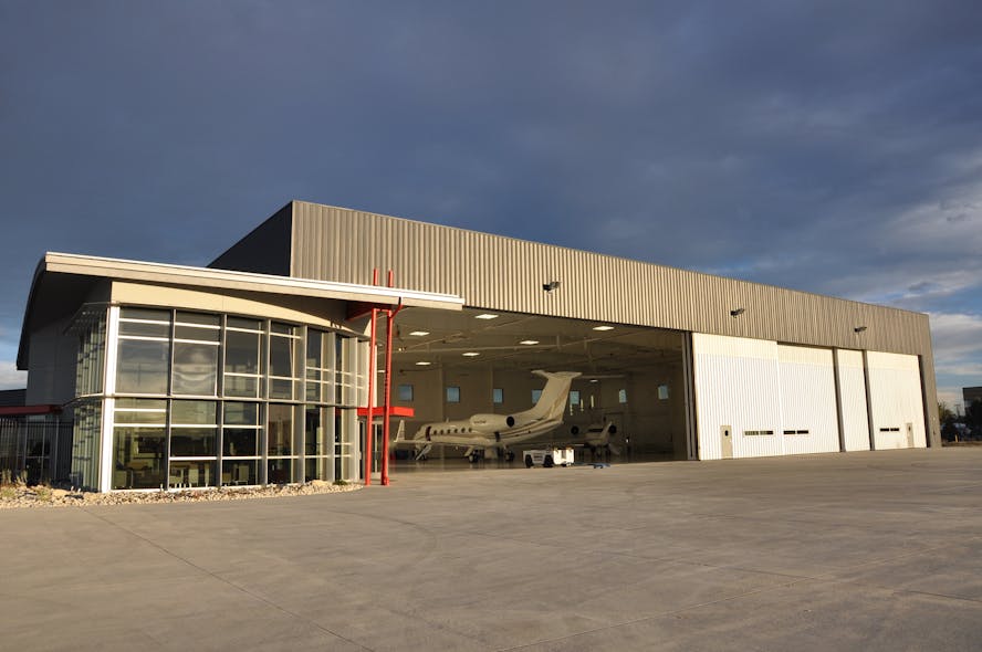 Smart Rail Hangar Door System Aviation Pros