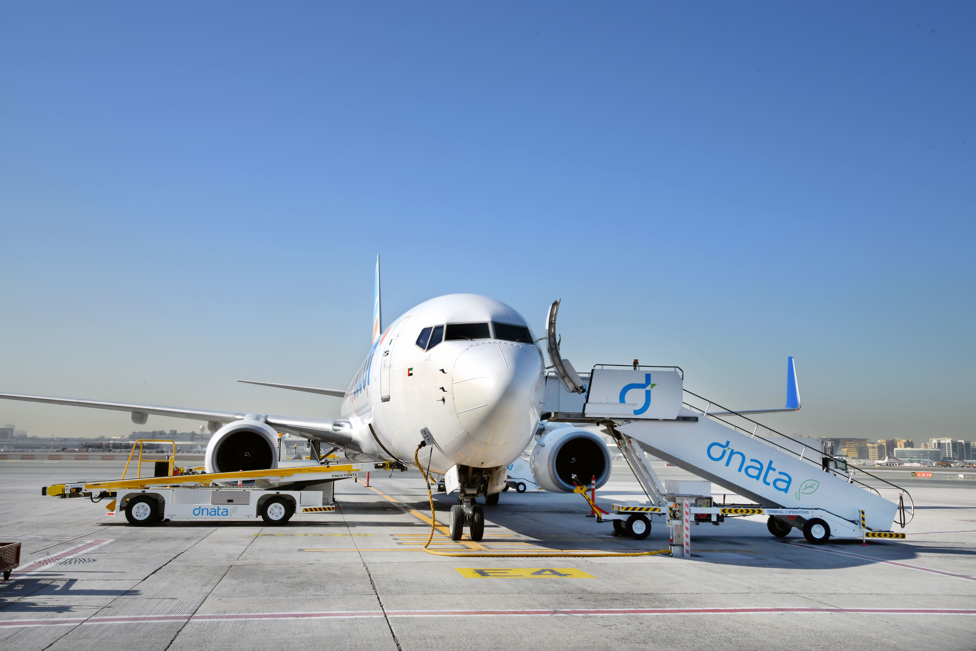 dnata increased investments in electric and hybrid ramp, ground support (GSE) and forklift equipment.