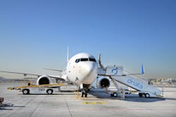 dnata increased investments in electric and hybrid ramp, ground support (GSE) and forklift equipment. dnata increased investments in electric and hybrid ramp, ground support (GSE) and forklift equipment.