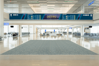 Bold visual communication strategy will accompany travelers across the Orlando International Airport with content, video walls and solutions by Synect.