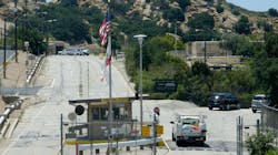 The entrance to the Boeing, Santa Susana Field Lab, high in the hills separating Simi Valley and the San Fernando Valley on Monday, May 9, 2022. The entrance to the Boeing, Santa Susana Field Lab, high in the hills separating Simi Valley and the San Fernando Valley on Monday, May 9, 2022.