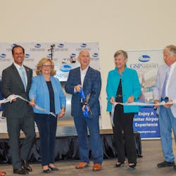 The Greenville-Spartanburg Airport District (GSP) marked South Carolina Aviation Week with a ribbon cutting ceremony to celebrate their new cargo facility expansion on August 17, 2022.