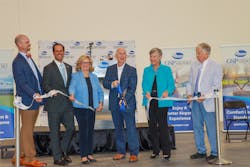 The Greenville-Spartanburg Airport District (GSP) marked South Carolina Aviation Week with a ribbon cutting ceremony to celebrate their new cargo facility expansion on August 17, 2022. The Greenville-Spartanburg Airport District (GSP) marked South Carolina Aviation Week with a ribbon cutting ceremony to celebrate their new cargo facility expansion on August 17, 2022.