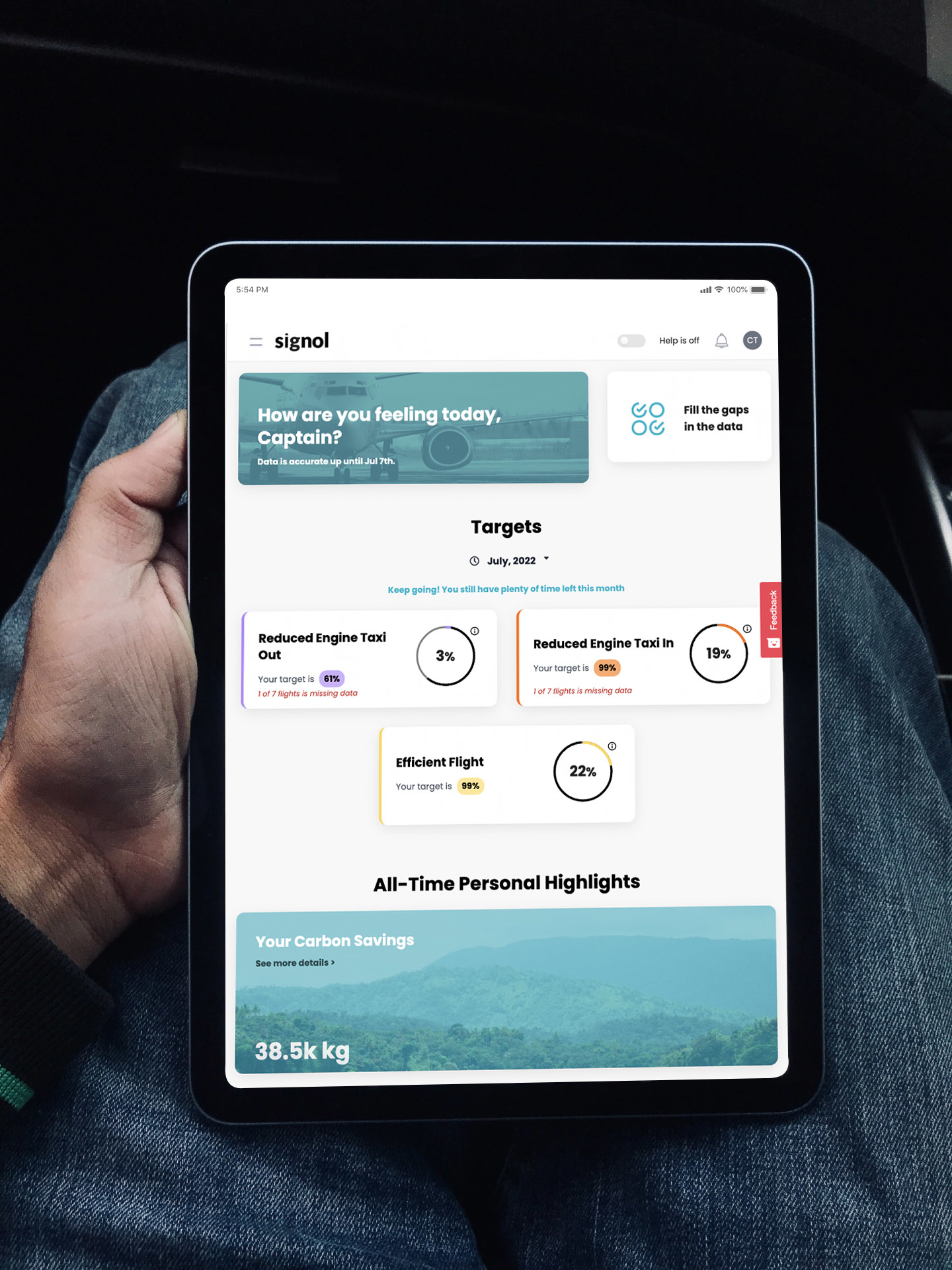 Signol App I Pad Portrait