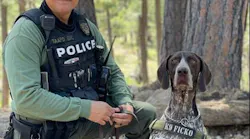 Officer Daniel Mesa and K9 Ficko