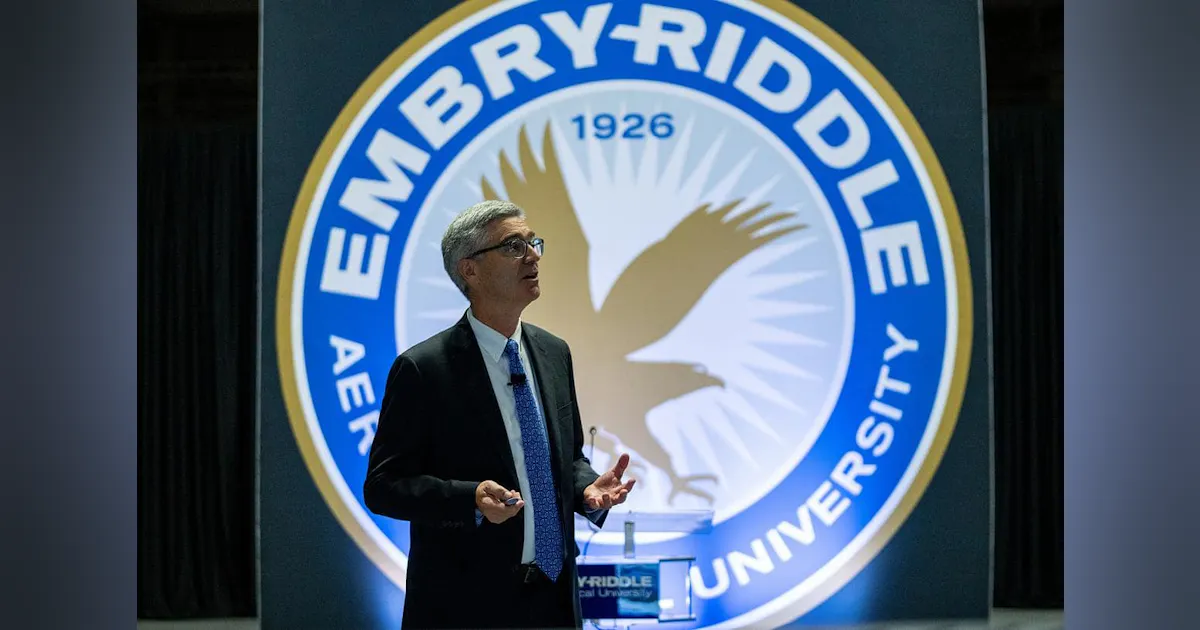 Dr. Brian Roth Embry Riddle Embry-Riddle President Champions Student Success, Celebrates University ...