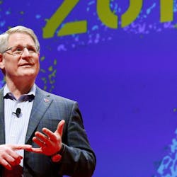 Southwest Airlines' chief operating officer Mike Van de Ven at the company's annual rally. Southwest Airlines' chief operating officer Mike Van de Ven at the company's annual rally.