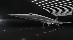 Boom Technology Inc.'s Overture aircraft.