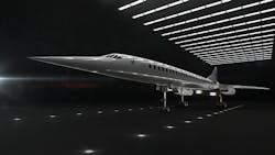 Boom Technology Inc.'s Overture aircraft. Boom Technology Inc.'s Overture aircraft.