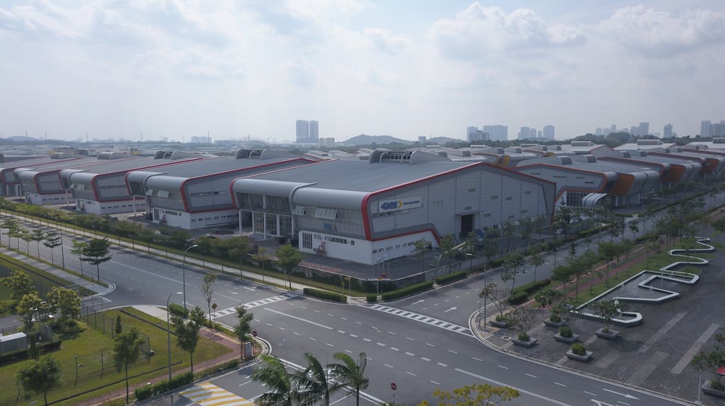 GKN Aerospace aero-engine parts repair facility in Johor Malaysia.
