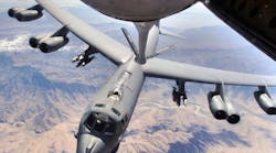 Parker Aerospace’s AP15V World Pump has been selected for the B-52 Stratofortress hydraulic system, helping the aircraft meet fuel efficiency and reliability goals for the Commercial Engine Replacement Program (CERP). Parker Aerospace’s AP15V World Pump has been selected for the B-52 Stratofortress hydraulic system, helping the aircraft meet fuel efficiency and reliability goals for the Commercial Engine Replacement Program (CERP).