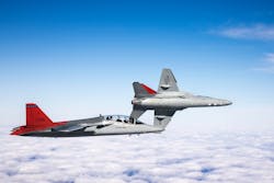 L3Harris provides mission-management processors for the T-7A Red Hawk aircraft, the newest U.S. Air Force jet trainer in 60 years. L3Harris provides mission-management processors for the T-7A Red Hawk aircraft, the newest U.S. Air Force jet trainer in 60 years.