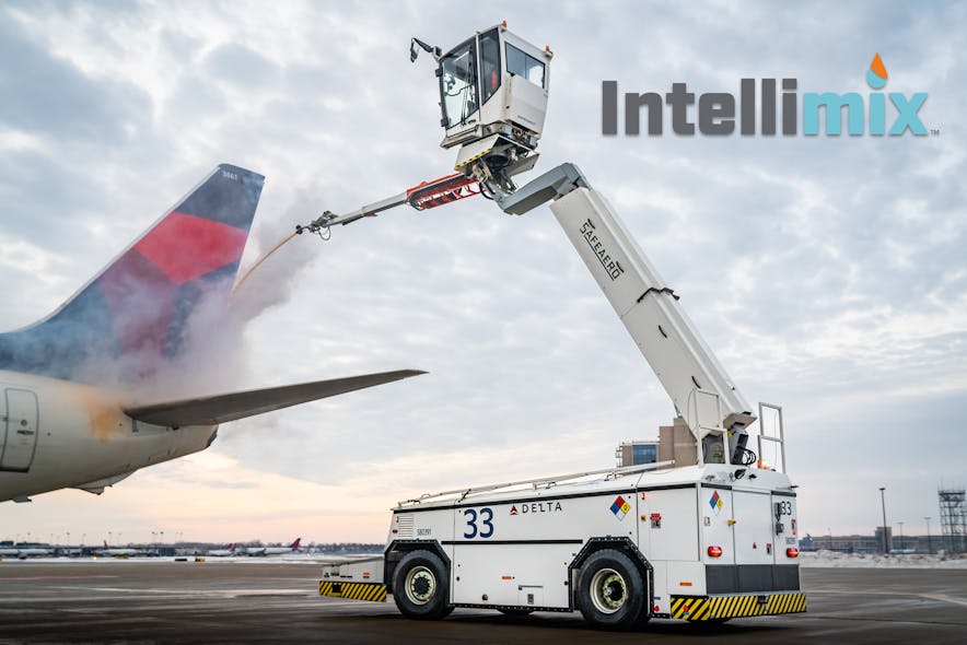 Textron GSE Introduces Intellimix Technology for Safeaero 220 Deicer