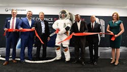 Collins Aerospace inaugurated a new, 120,000 square-foot facility located at the Spaceport in Houston, Texas. Collins Aerospace inaugurated a new, 120,000 square-foot facility located at the Spaceport in Houston, Texas.