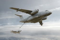 L3Harris Technologies and Embraer S.A. will develop tactical aerial refueling options to support the U.S. Air Force’s operational imperatives. L3Harris Technologies and Embraer S.A. will develop tactical aerial refueling options to support the U.S. Air Force’s operational imperatives.