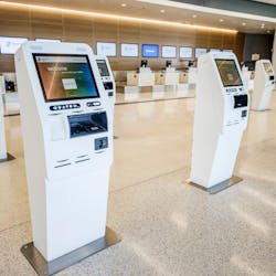 Interior of the new 16,700-square-foot Ticketing facility, which is anticipated to receive a Leadership in Energy and Environmental Design (LEED) Silver certification.