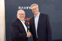 Mark Agee, vice president of business development and licensing at Emerging Fuels Technology (left), and Matt Murdock, founder and CEO of Raven (right). Mark Agee, vice president of business development and licensing at Emerging Fuels Technology (left), and Matt Murdock, founder and CEO of Raven (right).