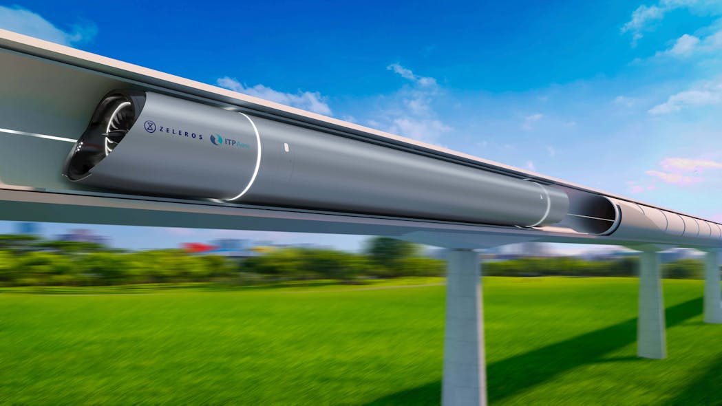 ITP Aero Partners up With Zeleros To Accelerate Hyperloop Propulsion